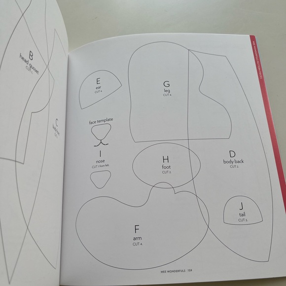 Wee Wonderfuls 24 dolls to Sew and love Sewing Book - Picture 3 of 6